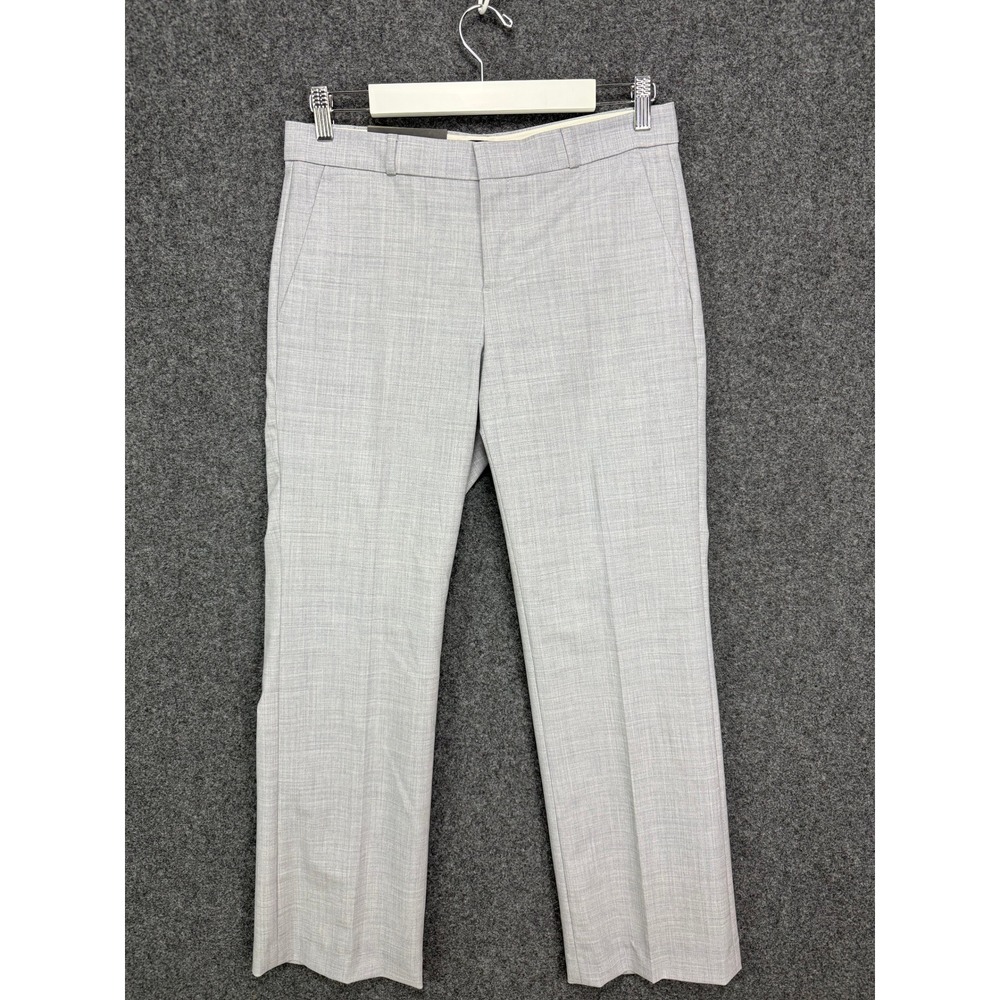 Banana Republic Logan Trouser Women 6 Light Gray NWT Mid-rise Work Professional